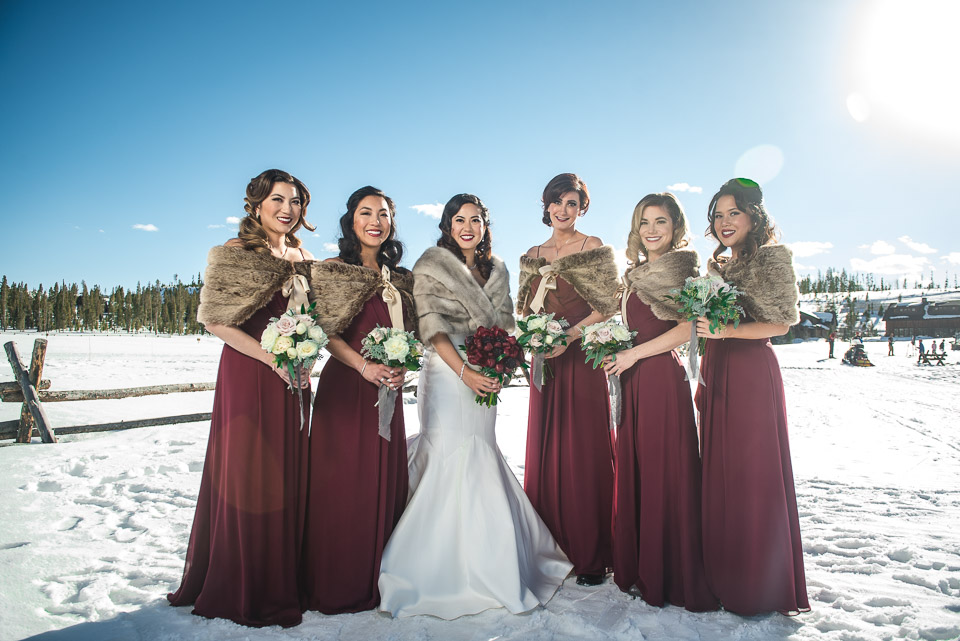Winter wedding devils thumb ranch love this day events